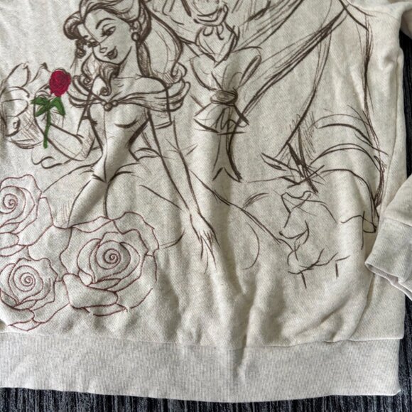 The Art of Belle Disney Animation Beauty and the Beast sweatshirt Belle Beast Di - Picture 6 of 9